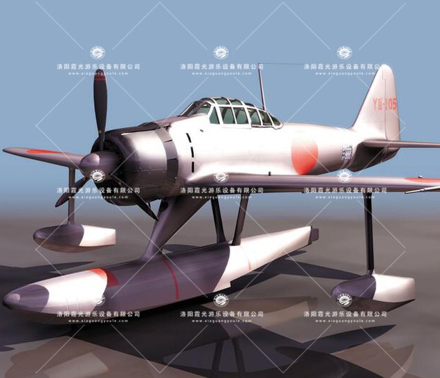 塔洋镇3D模型飞机_
